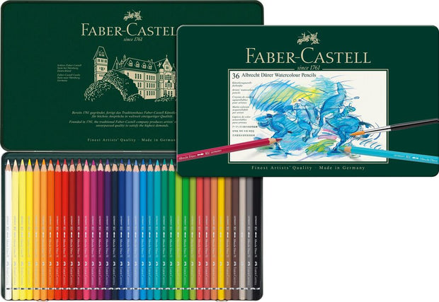 Aquarelpotlood Faber-Castell Albrecht Dürer etui à 36 stuks