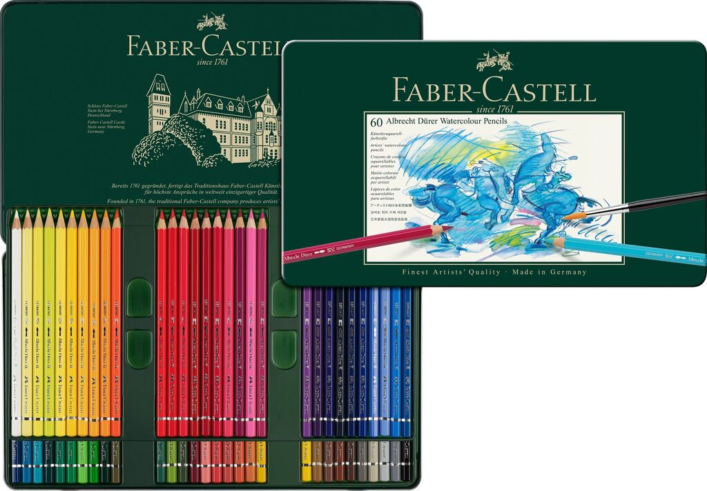 Aquarelpotlood Faber-Castell Albrecht Dürer etui à 60 stuks