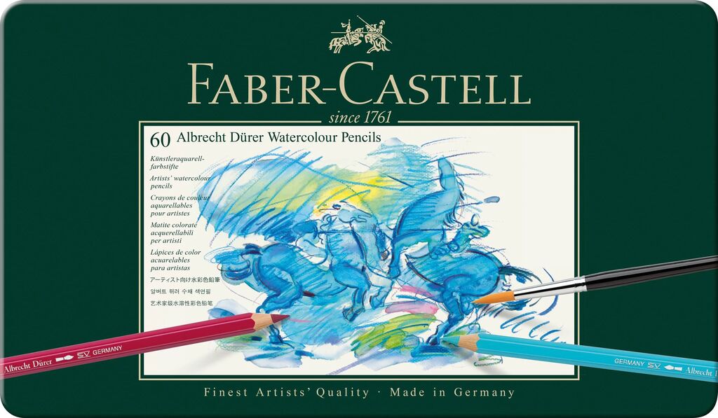 Aquarelpotlood Faber-Castell Albrecht Dürer etui à 60 stuks