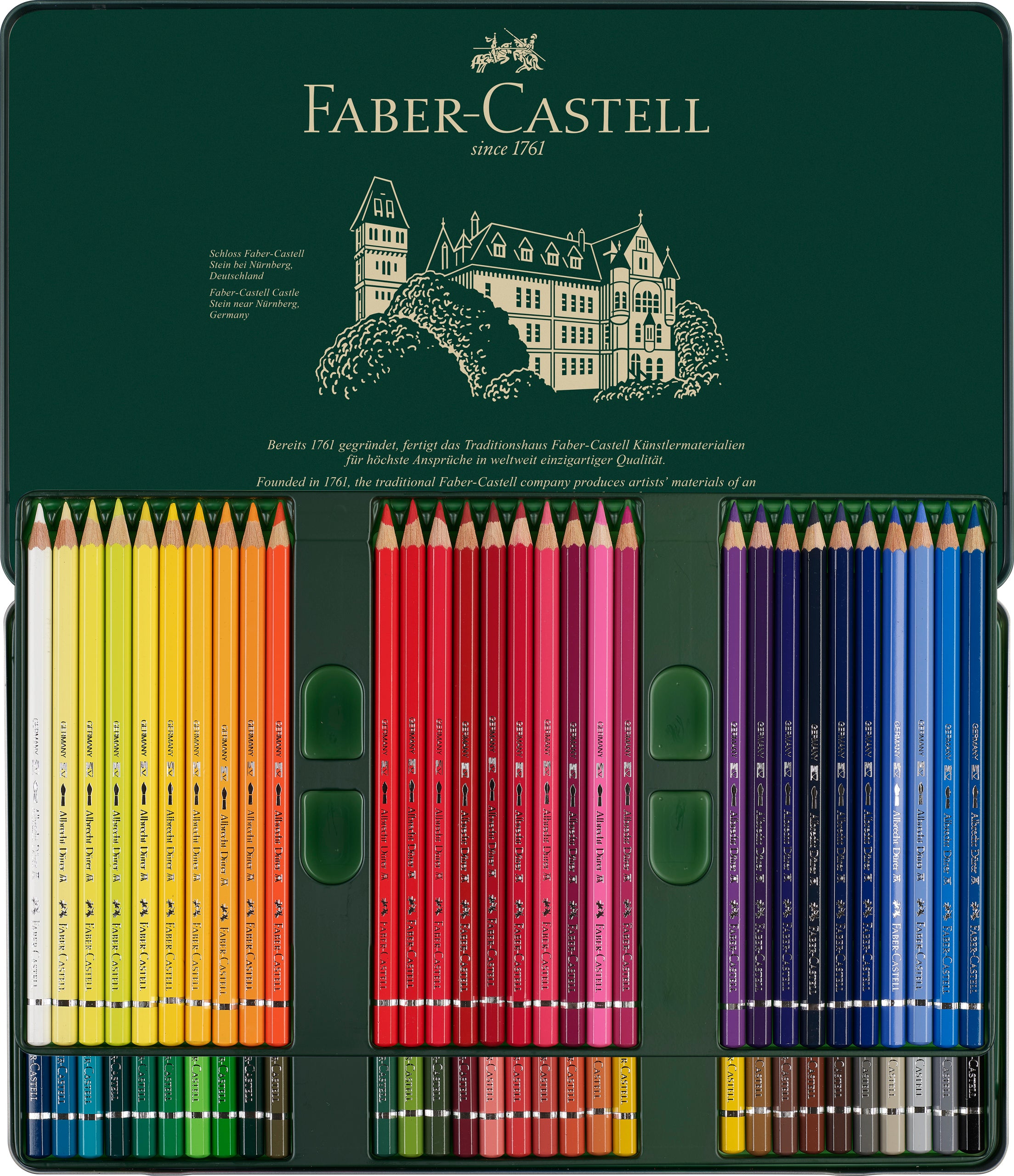 Aquarelpotlood Faber-Castell Albrecht Dürer etui à 60 stuks