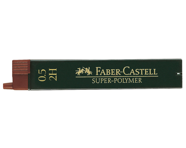 Potloodstiftjes Faber-Castell Super-Polymer 0,5mm 2H