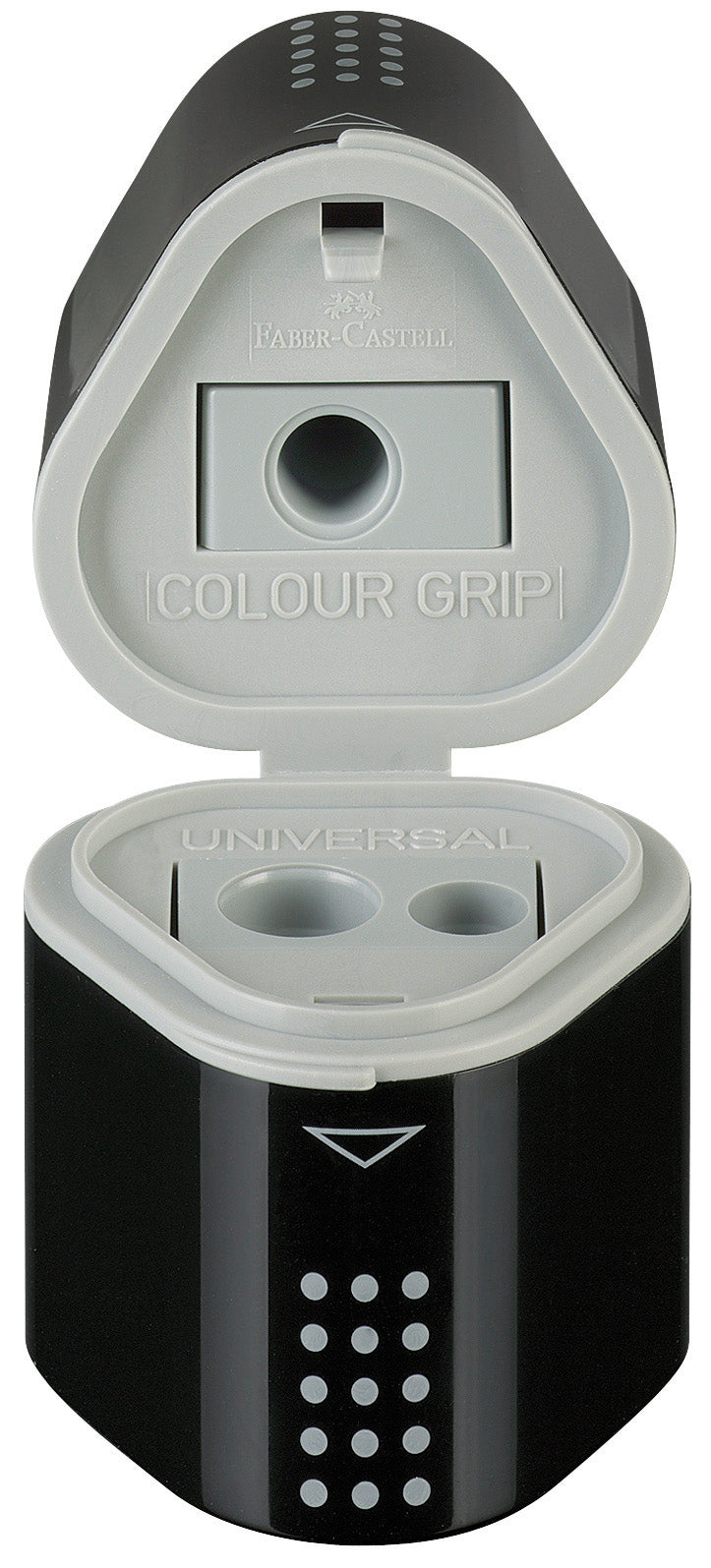 Puntenslijper Faber-Castell GRIP 2001 Trio zwart