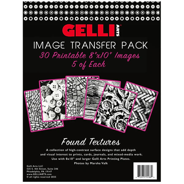 Gelli Arts - Image Transfer Pack Lace Impressions