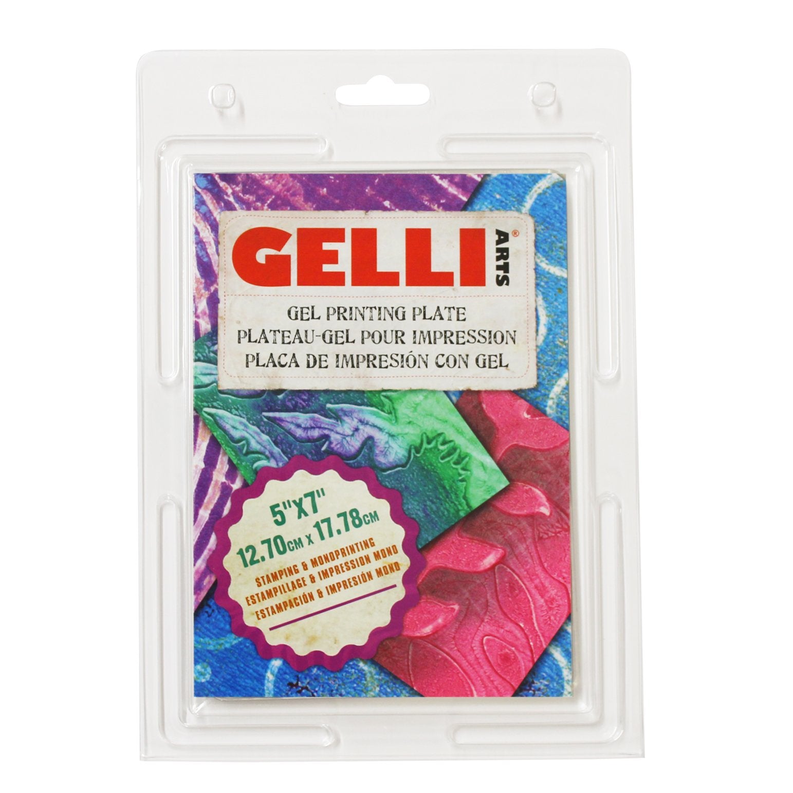 Gelli Arts - Gelli Plate 12,7 x 17,8 cm