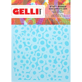 Gelli  Arts - Dots Stencil 12,7 x 17,8 cm