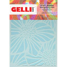Gelli  Arts - Hellebore Stencil 12,7 x 17,8 cm