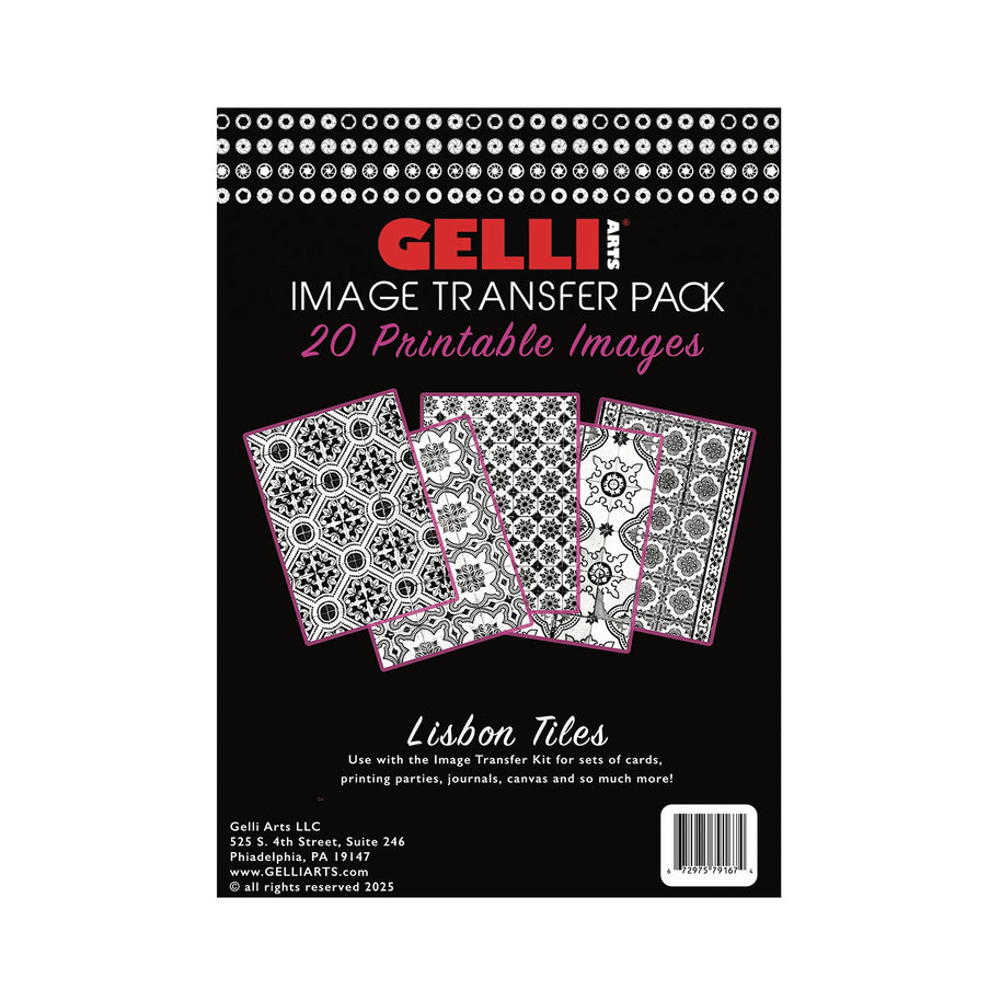 Gelli Arts - Image Transfer Pack Lissabon tegels