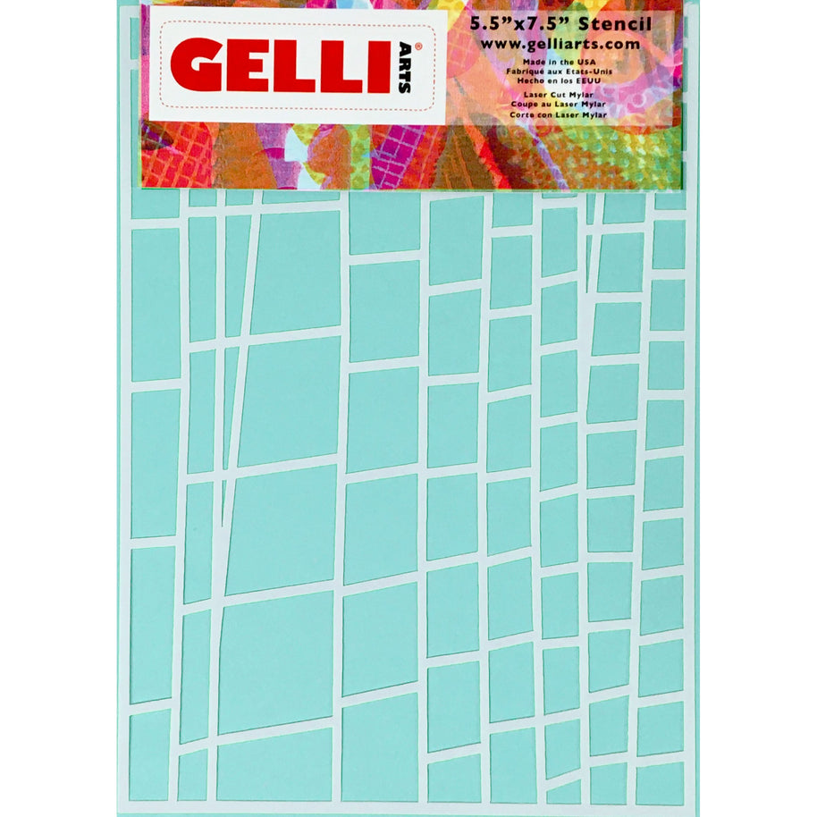 Gelli Arts - Ladder Stencil 12,7 x 17,8 cm