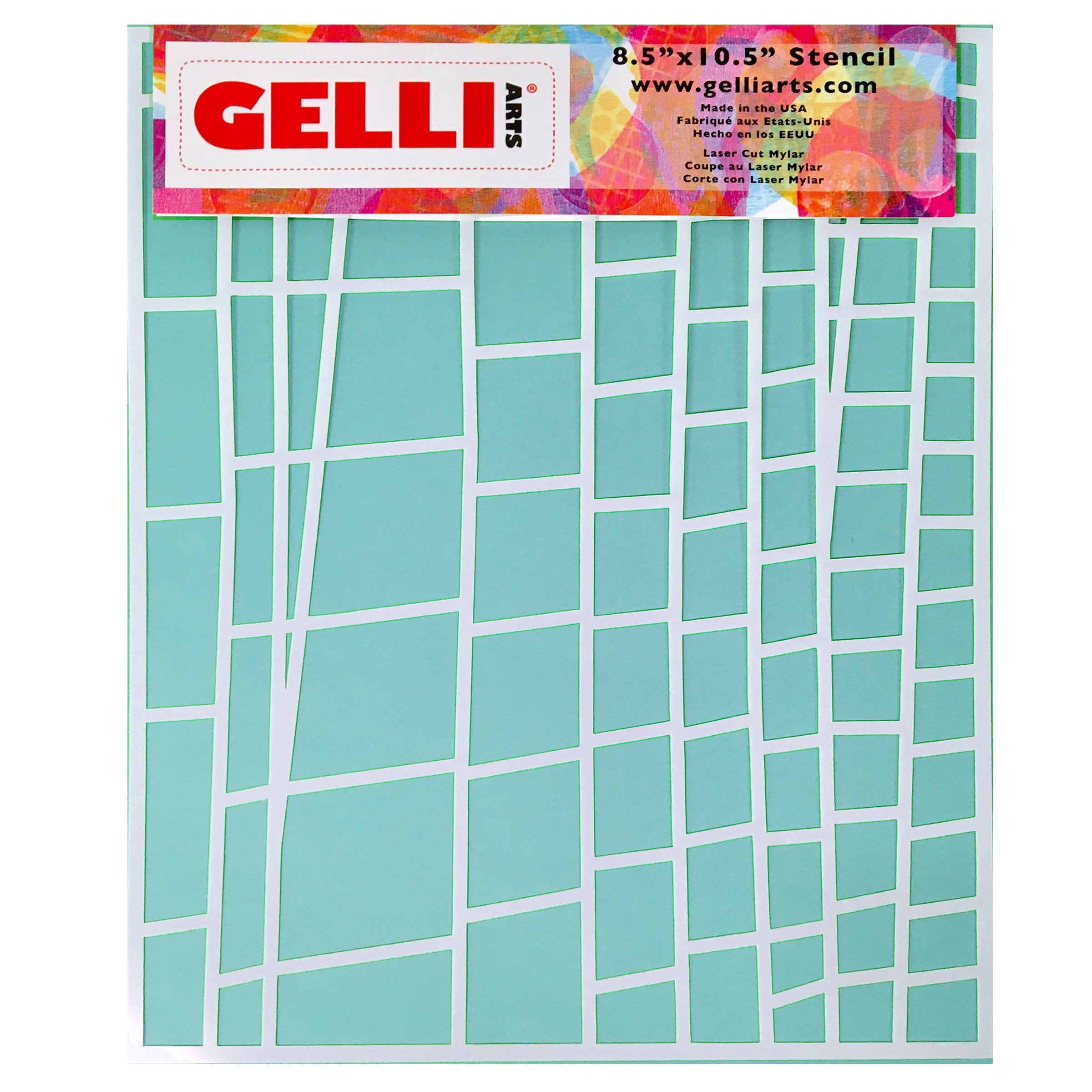 Gelli Arts - Ladder Stencil 20,3 x 25,4 cm