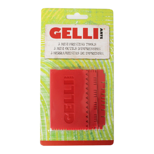 Gelli Arts - Mini Printing Tool Set of 3