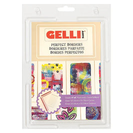 Gelli Arts - Perfect Boarder 10.2 x 15.2 cm incl. Plate 7.6 x 12.7 cm