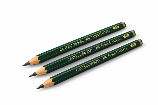 Grafietpotlood Faber-Castell 9000