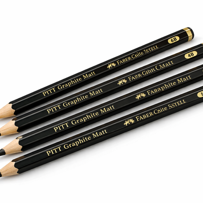 Grafietpotlood Faber-Castell Pitt Mat