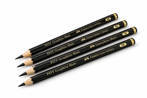 Grafietpotlood Faber-Castell Pitt Mat