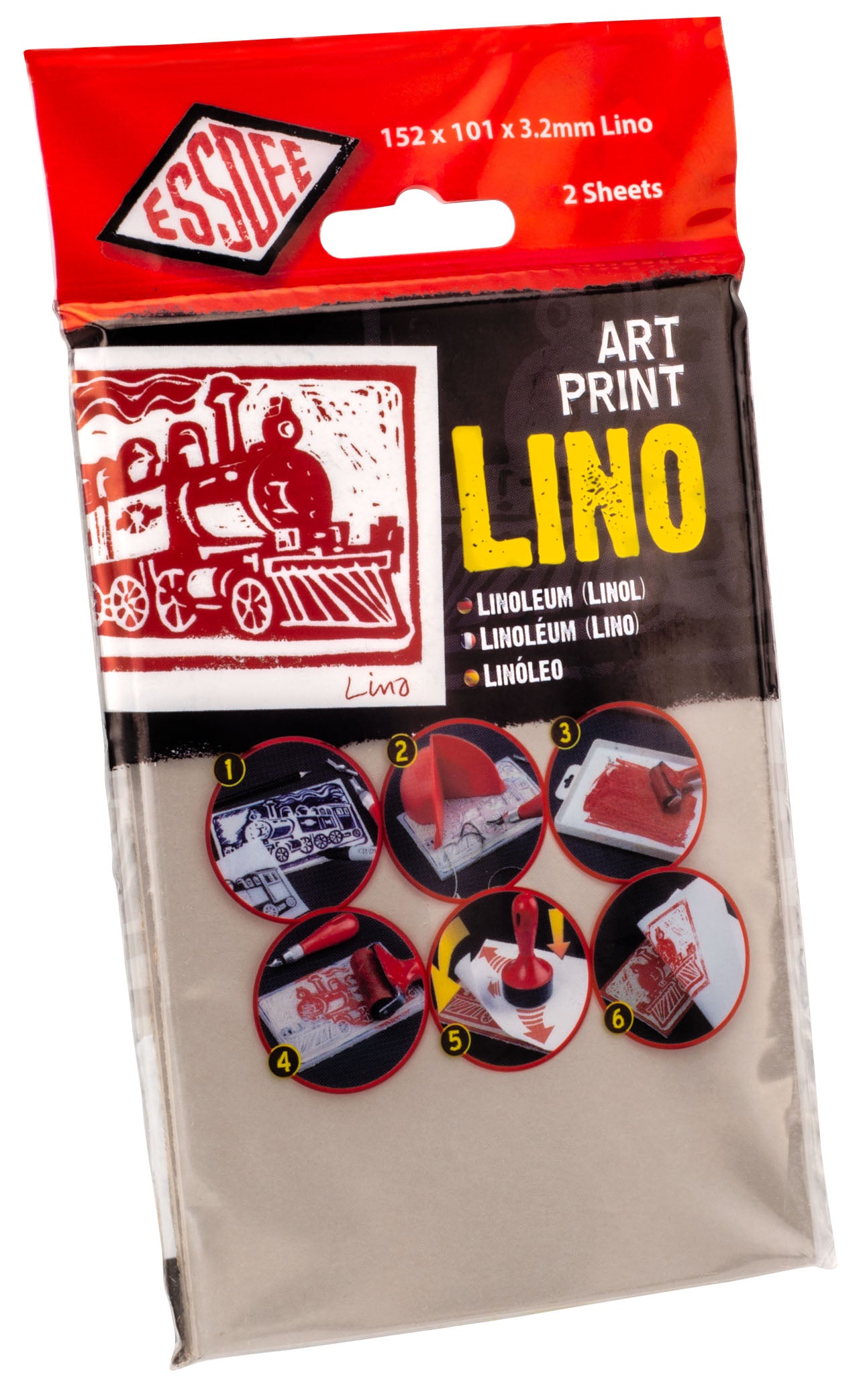 Linoleum traditioneel per 2 stuks