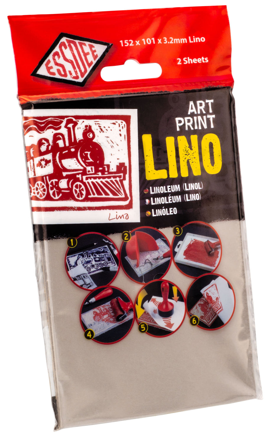 Linoleum traditioneel per 2 stuks