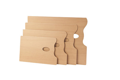 Mabef rechthoekig palet geolied, 25 x 35 cm