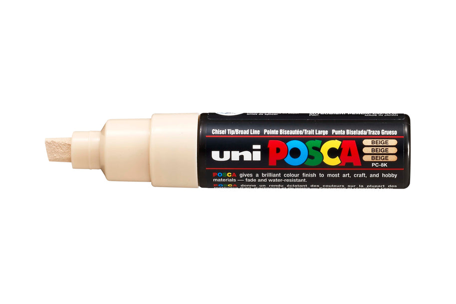 Posca Verfmarker Breed en schijn - 8 MM - PC-8K