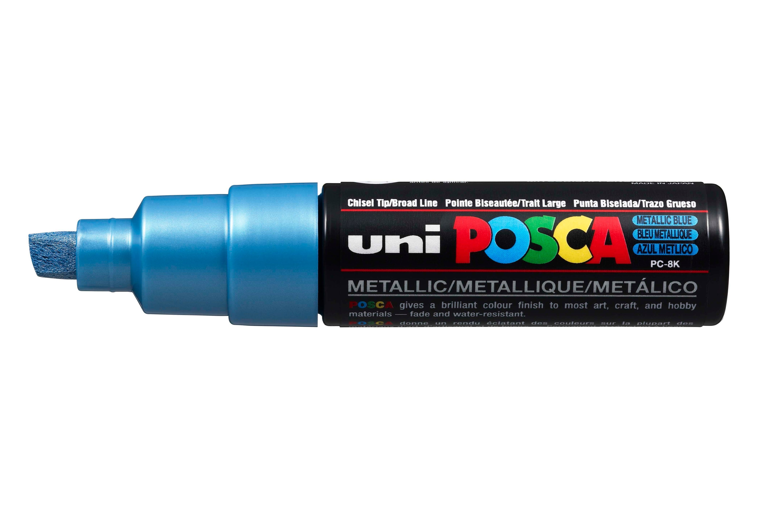 Posca Verfmarker Breed en schijn - 8 MM - PC-8K