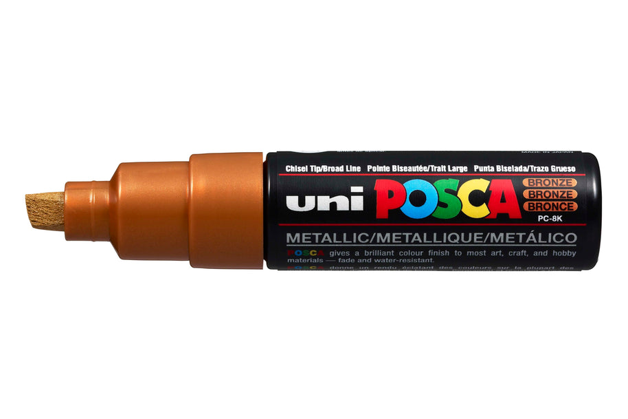 Posca Verfmarker Breed en schijn - 8 MM - PC-8K