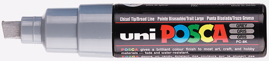 Posca Verfmarker Breed en schijn - 8 MM - PC-8K