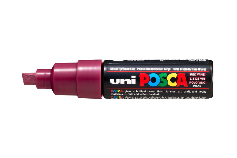 Posca Verfmarker Breed en schijn - 8 MM - PC-8K