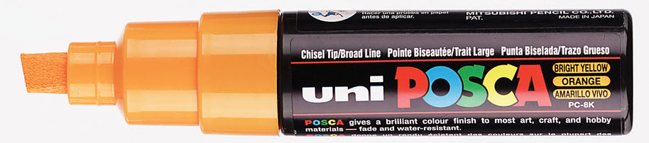 Posca Verfmarker Breed en schijn - 8 MM - PC-8K