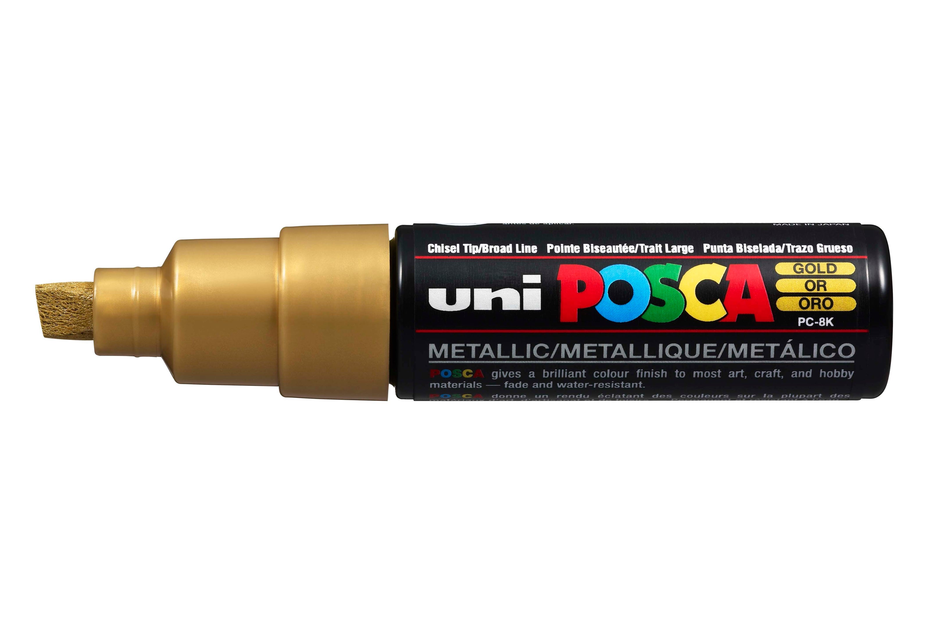 Posca Verfmarker Breed en schijn - 8 MM - PC-8K
