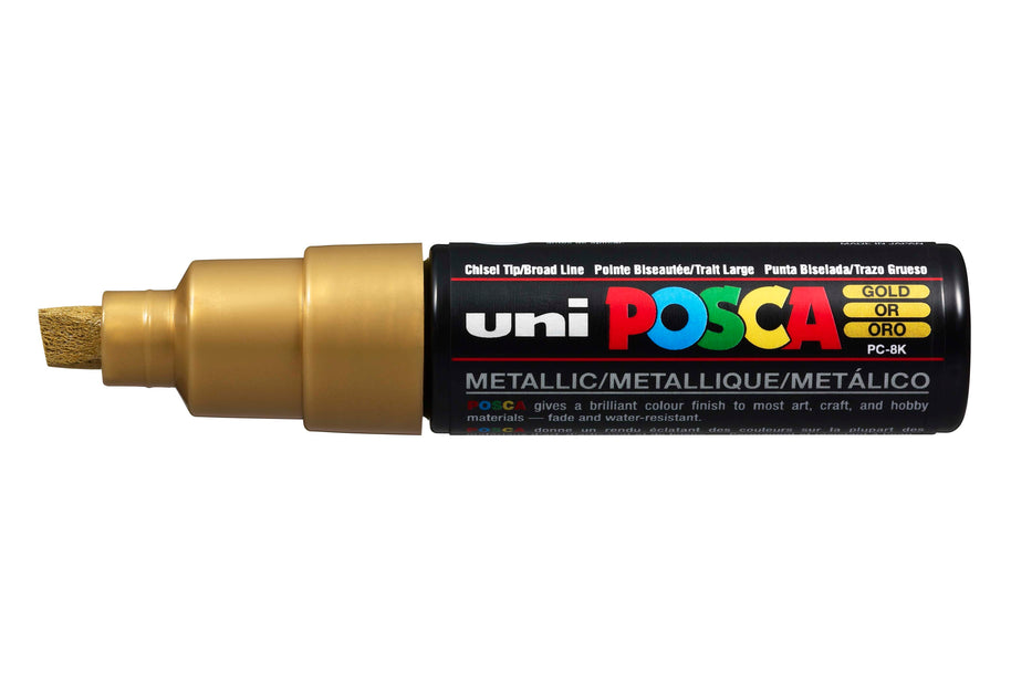 Posca Verfmarker Breed en schijn - 8 MM - PC-8K