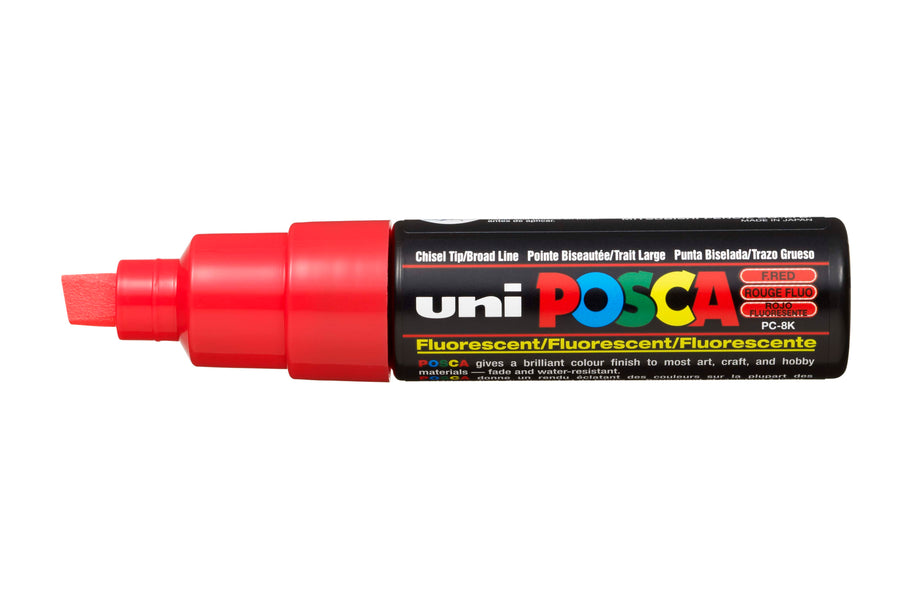 Posca Verfmarker Breed en schijn - 8 MM - PC-8K