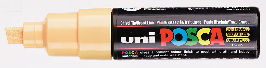 Posca Verfmarker Breed en schijn - 8 MM - PC-8K