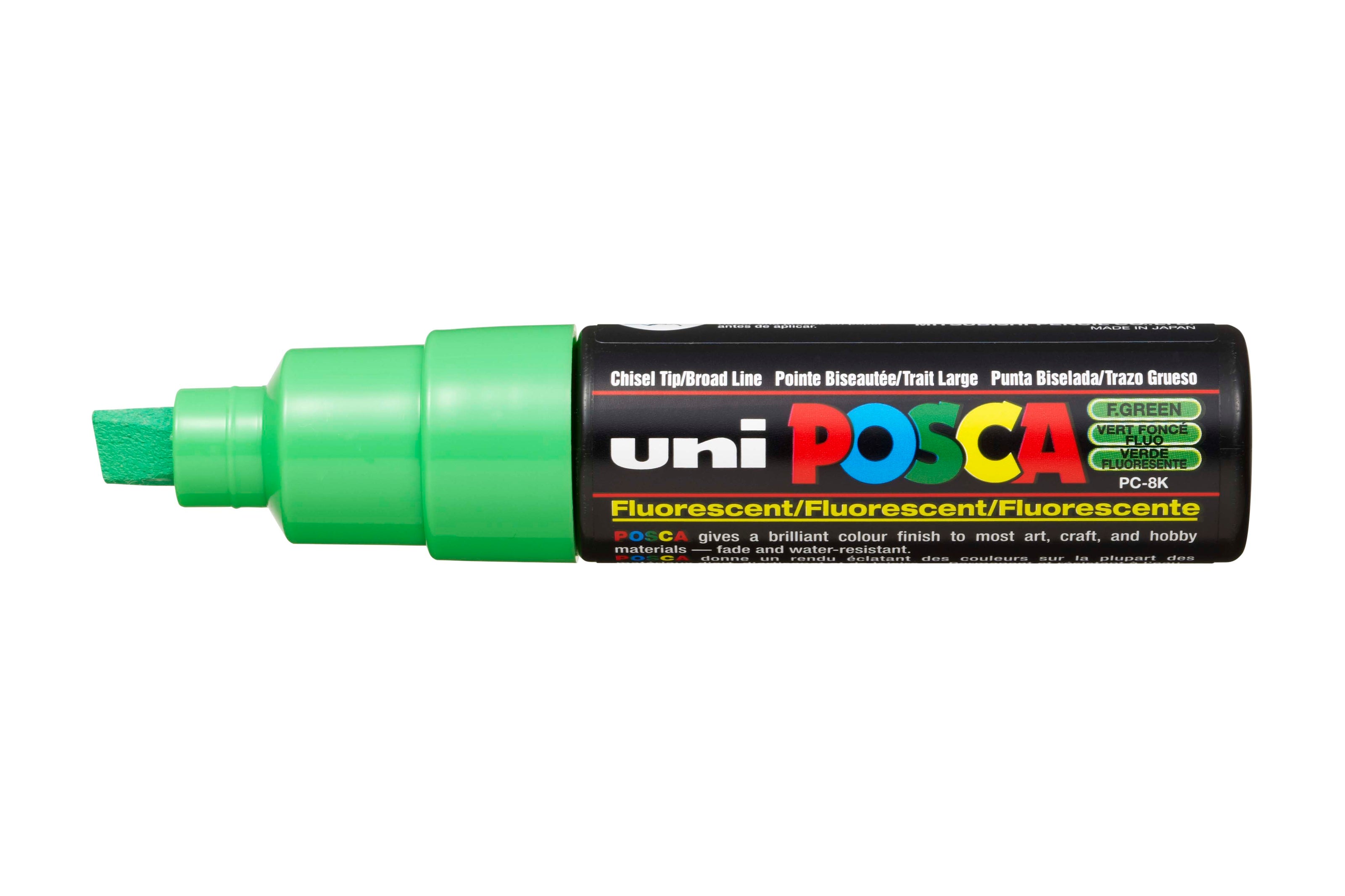 Posca Verfmarker Breed en schijn - 8 MM - PC-8K