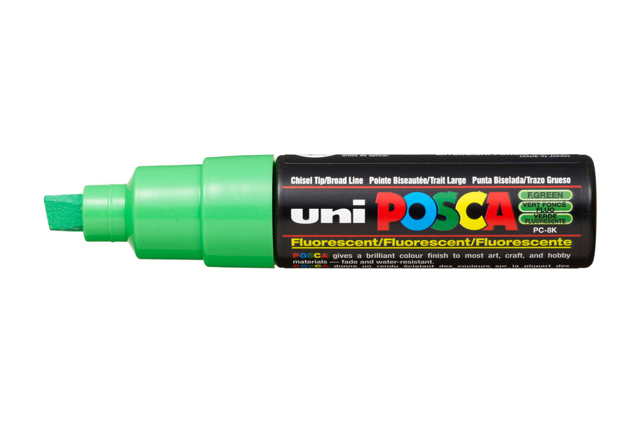 Posca Verfmarker Breed en schijn - 8 MM - PC-8K