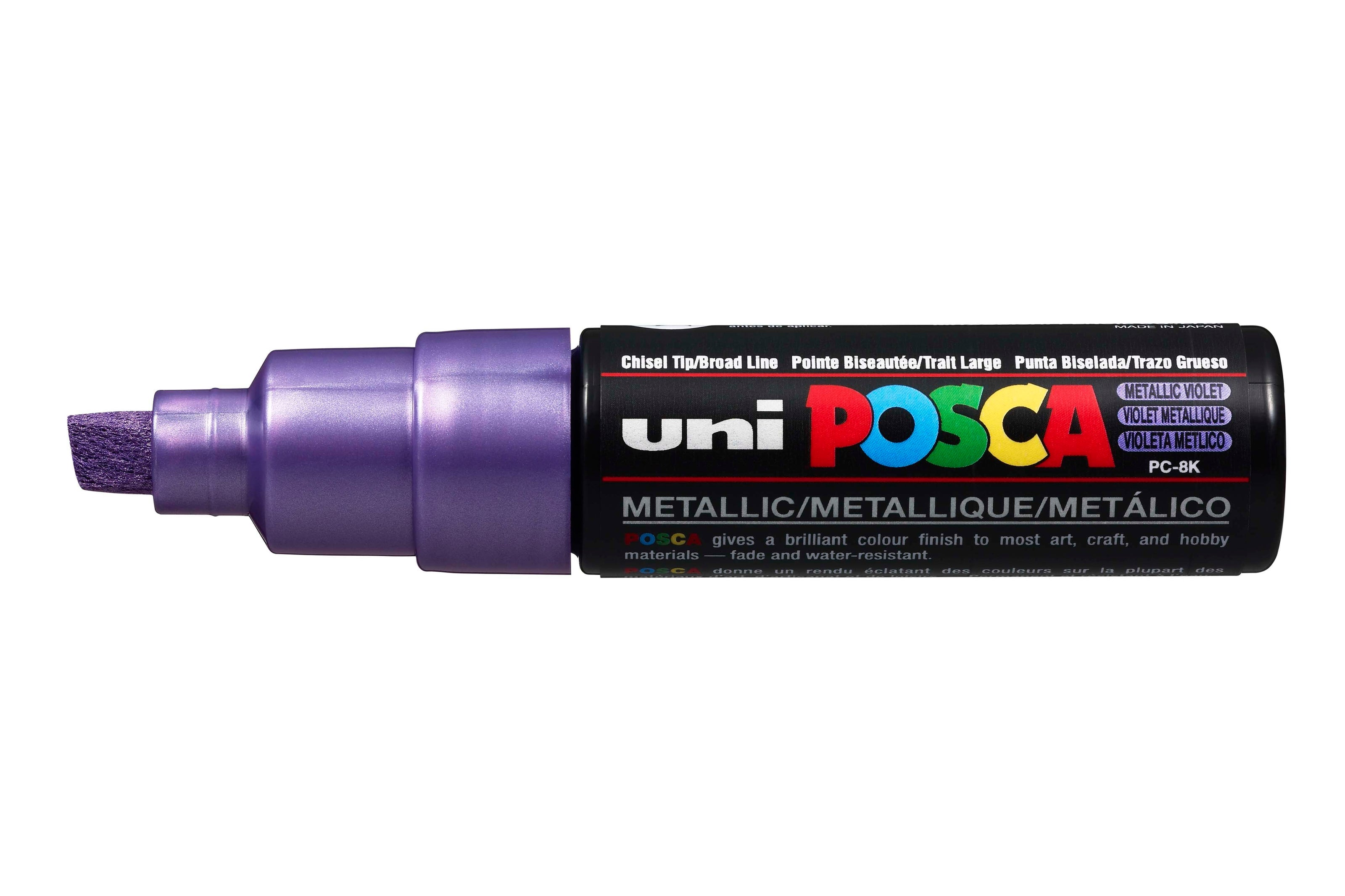 Posca Verfmarker Breed en schijn - 8 MM - PC-8K