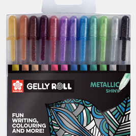 Sakura Unieke collectie van 12 Gelly Rolls Metallic