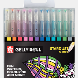 Sakura Stardust Set 12 Gelpennen