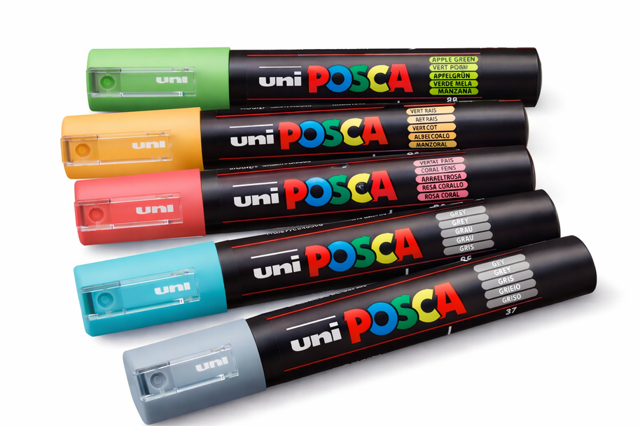 Posca Verfmarker Universeel - 0,9 - 1,3  mm - PC-3M