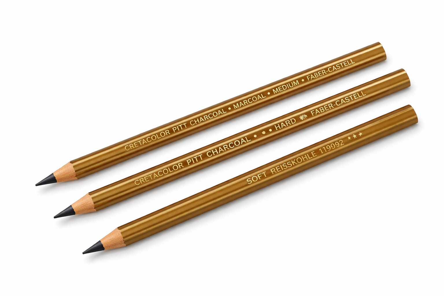 Potlood houtskool Pitt Monochrome Geperst Faber-Castell