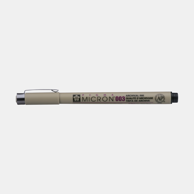 Sakura Pigma Micron Zwart - alle lijndiktes