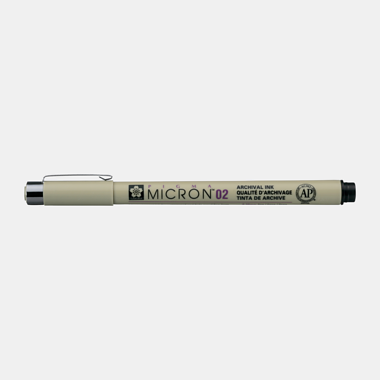 Sakura Pigma Micron Zwart - alle lijndiktes
