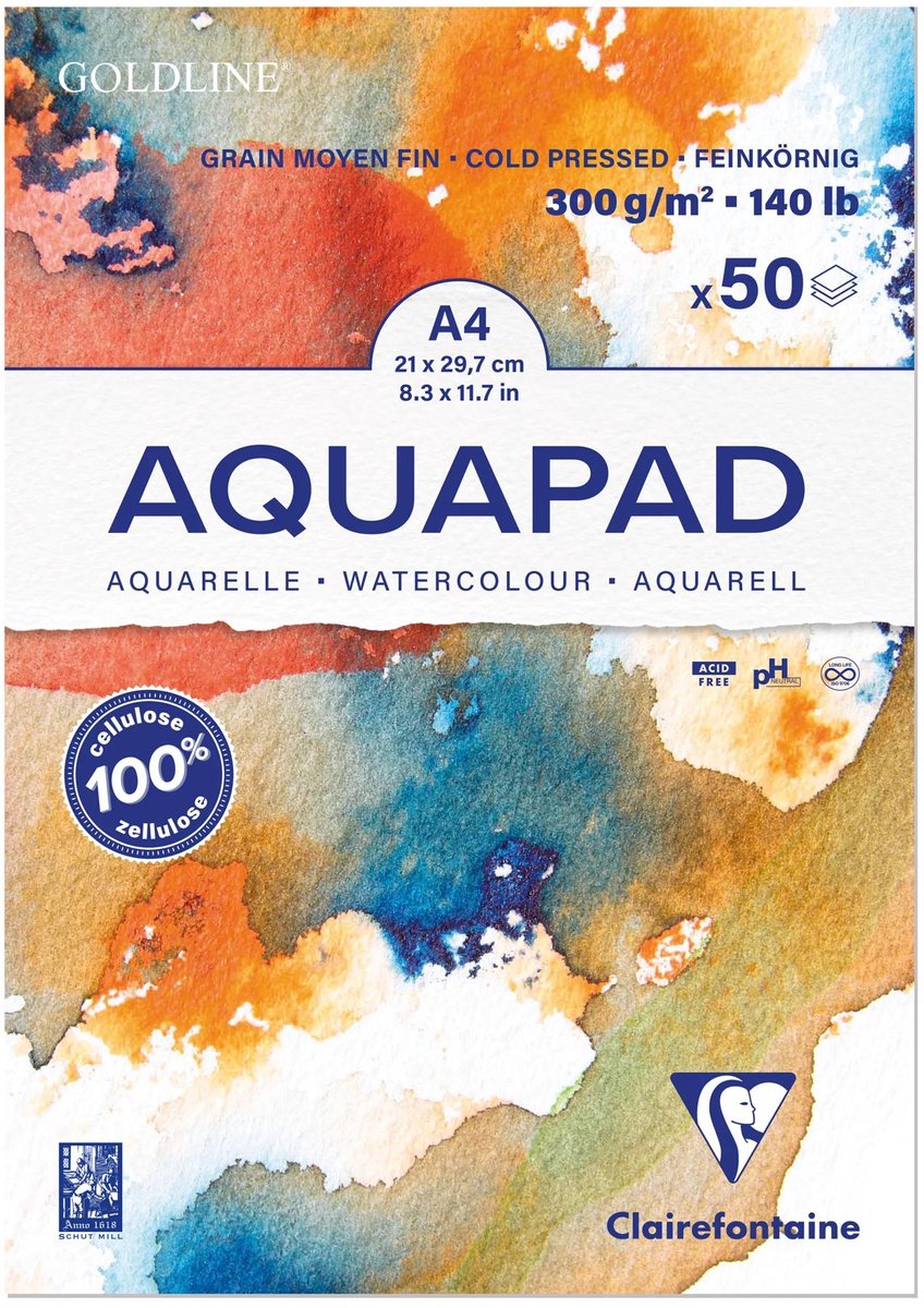 Clairefontaine Aqua blok
