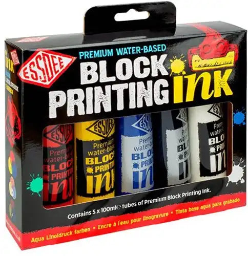 Essdee Lino Inkt Set 5x100 ml Primair