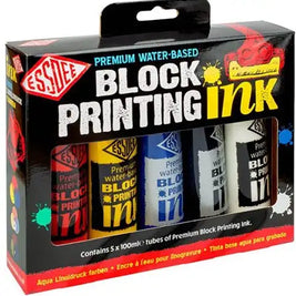 Essdee Lino Inkt Set 5x100 ml Primair