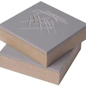 Essdee Linoleum Stempelblok 75x75 mm 2 stuks