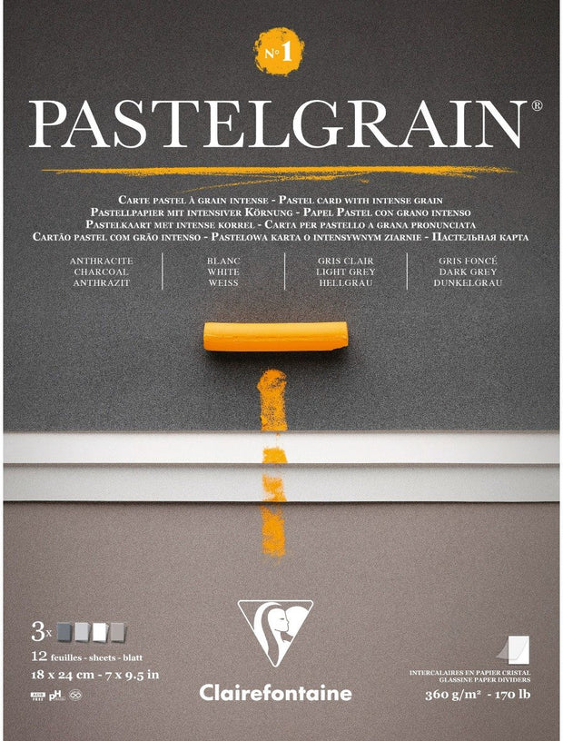 Clairefontaine pastelgrain blok nummer 1