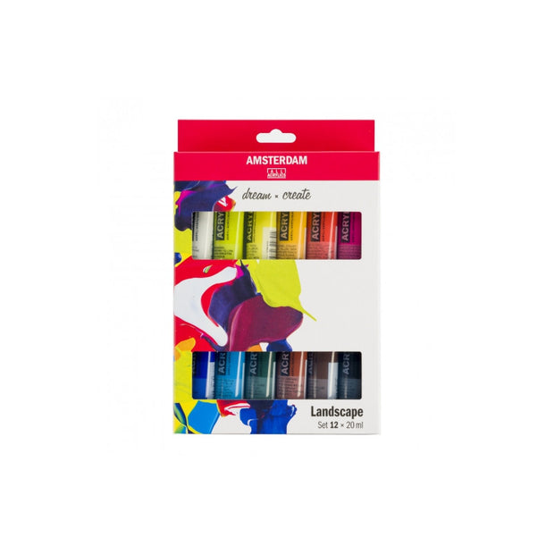 Amsterdam Standard Series acrylverf landschap set | 12 × 20 ml 